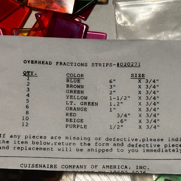 Large Collection of Math Manipulatives for Homeschool or Classroom - Picture 5 of 15